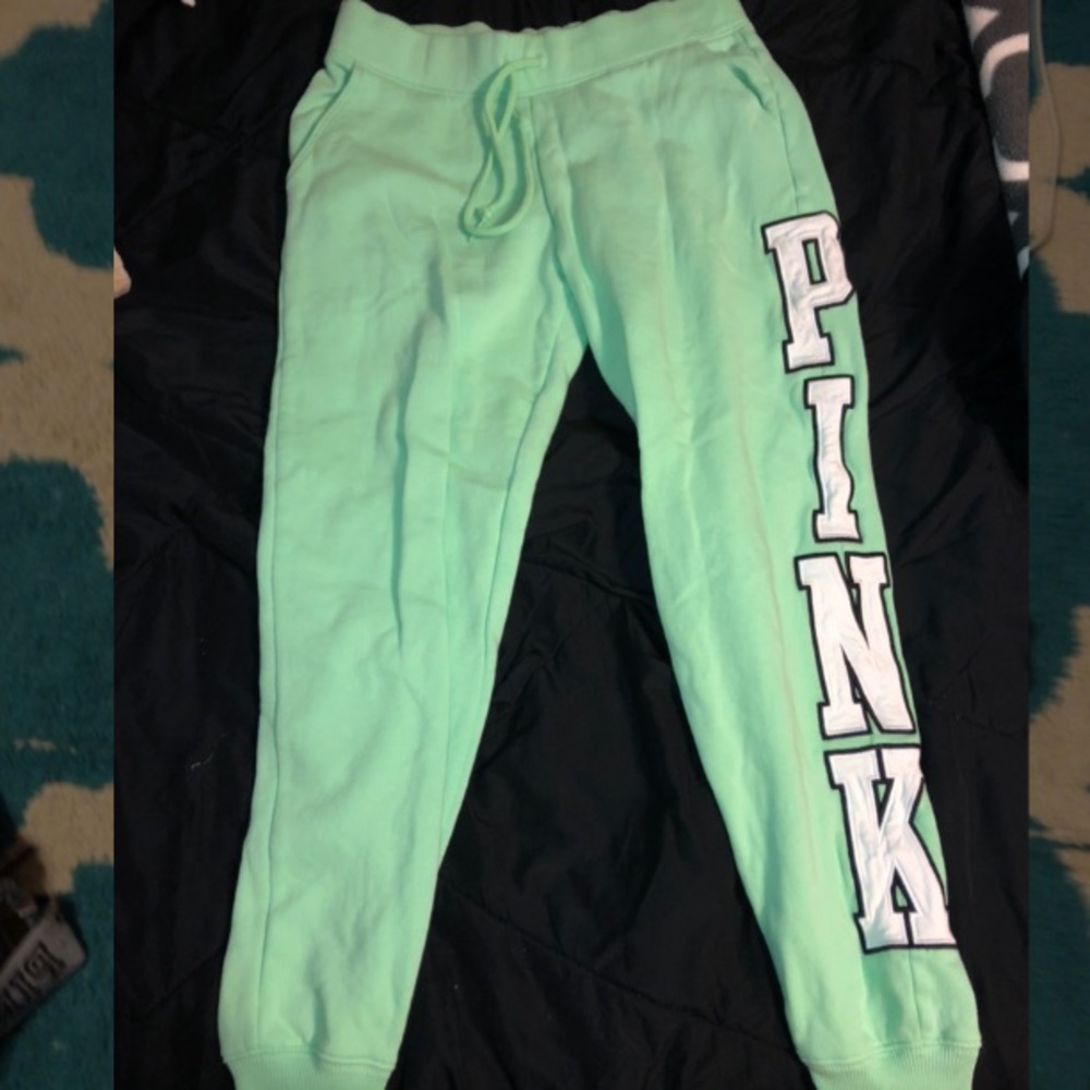 Light green Victoria Secret Joggers